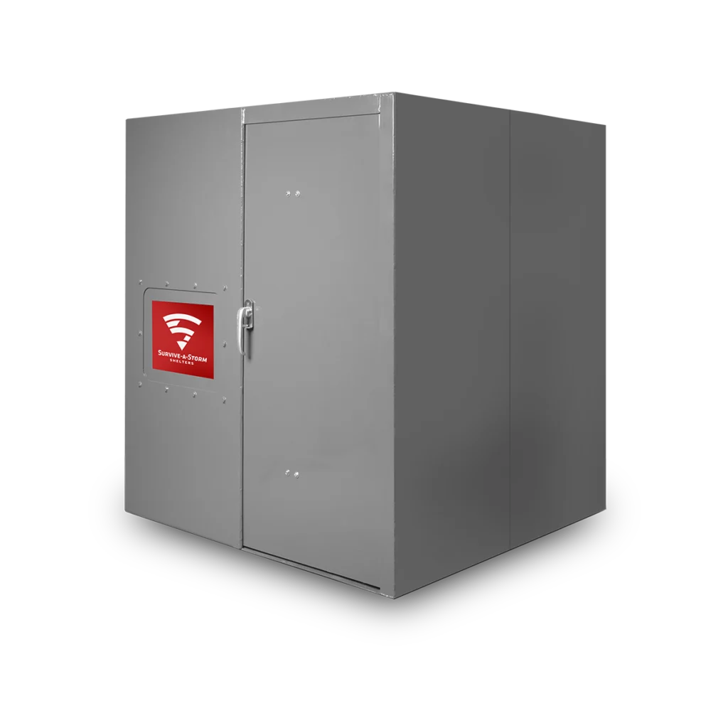 Extreme above ground storm shelter