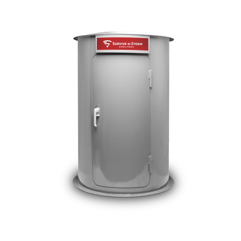 TwisterPod above ground storm shelter