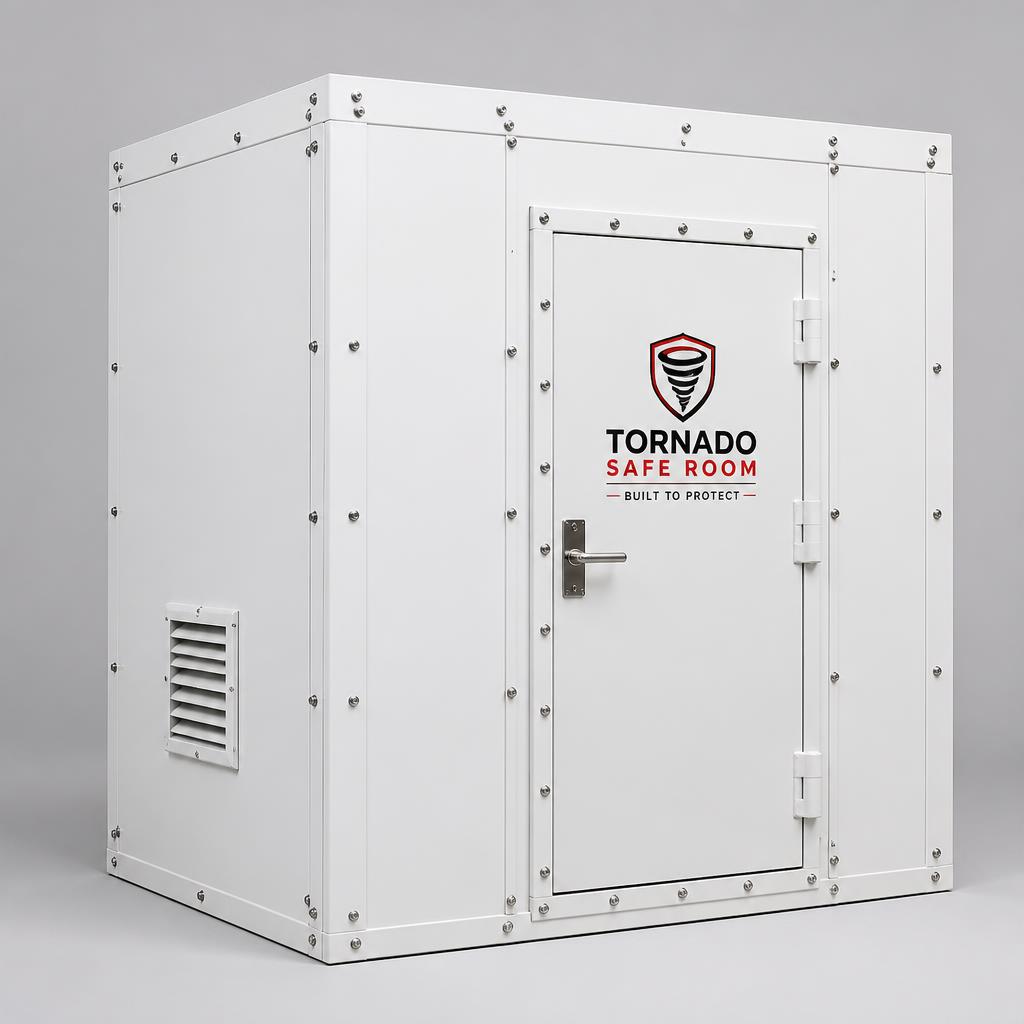 Panelized above-ground storm shelter
