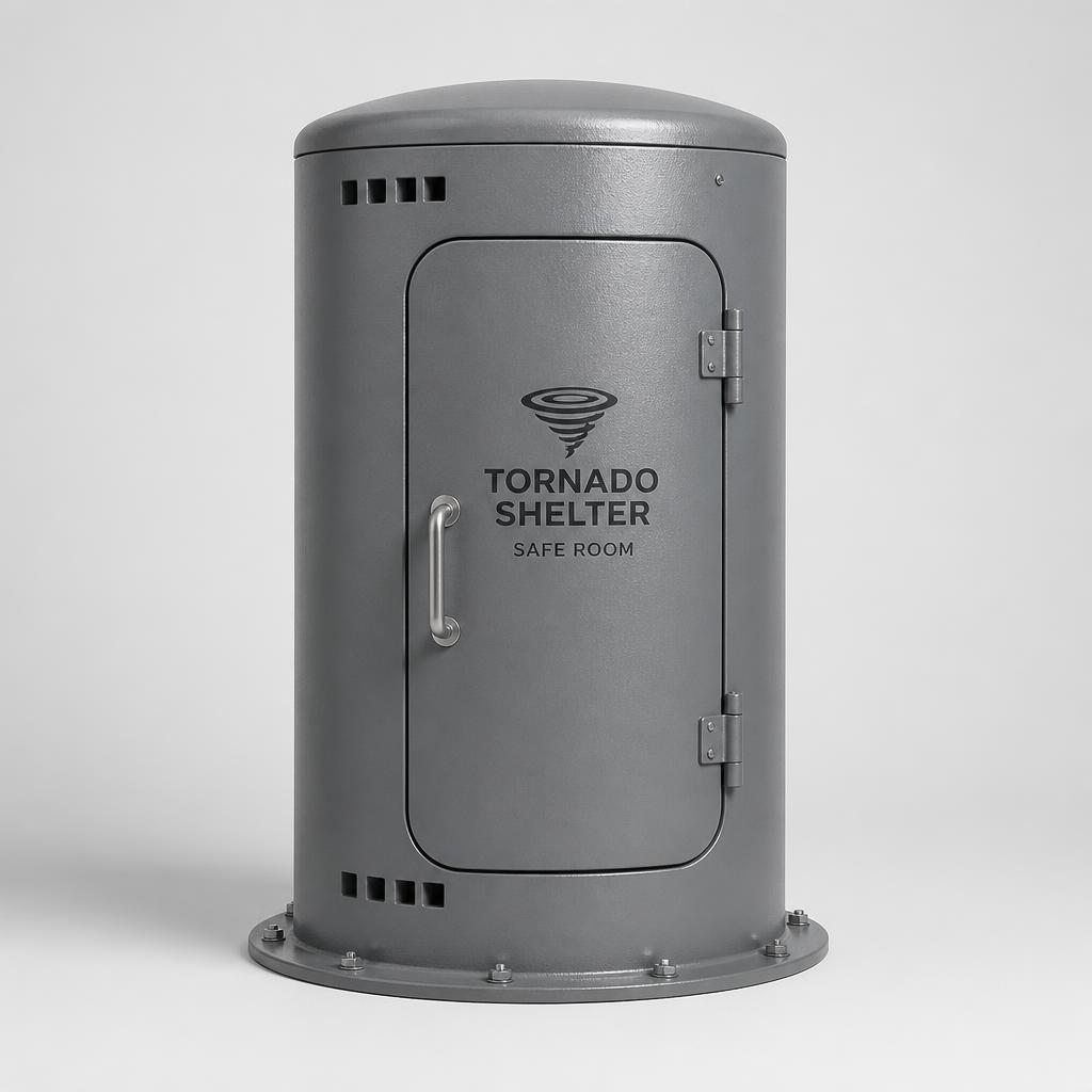 TwisterPod above-ground storm shelter
